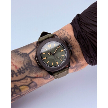 Custom Seiko Mod • Army Olive Prospex Nautilus • 42mm